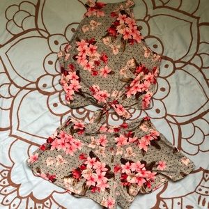 ✨NWT! PINUP Vibes | 2 PIECE PLAYSUIT | Size Small